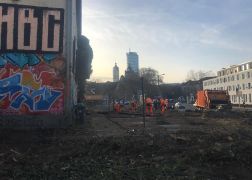 Beraeumung Inselplatz In Jena 06